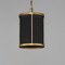 Maxim Lighting Rattan 1-Light Pendant, Natural Aged Brass 14461BRNAB - alternate 3